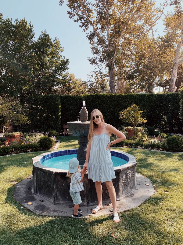 eatsleepwear goes on a family trip with toddler to Rancho Bernardo Inn