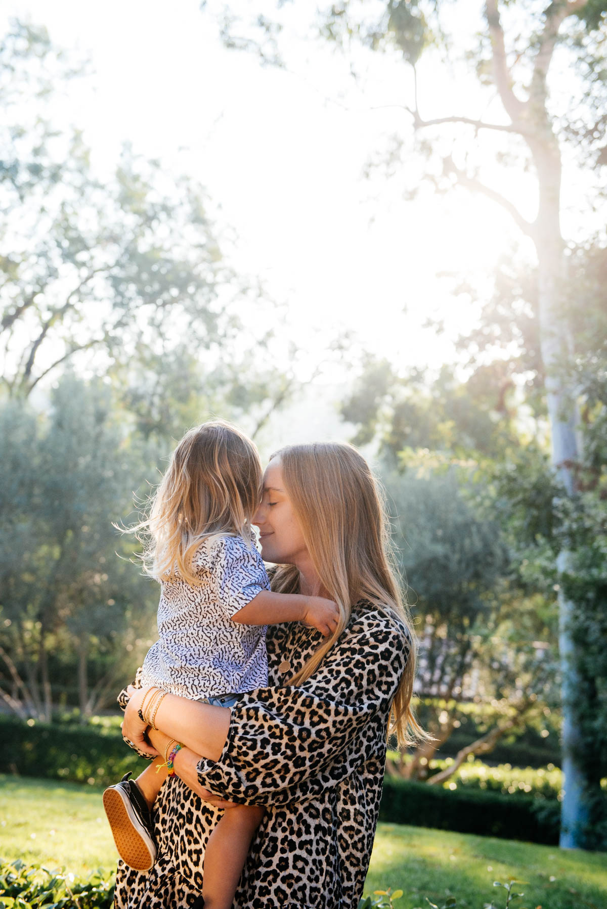 eatsleepwear goes on a family trip with toddler to Rancho Bernardo Inn showing mother and son