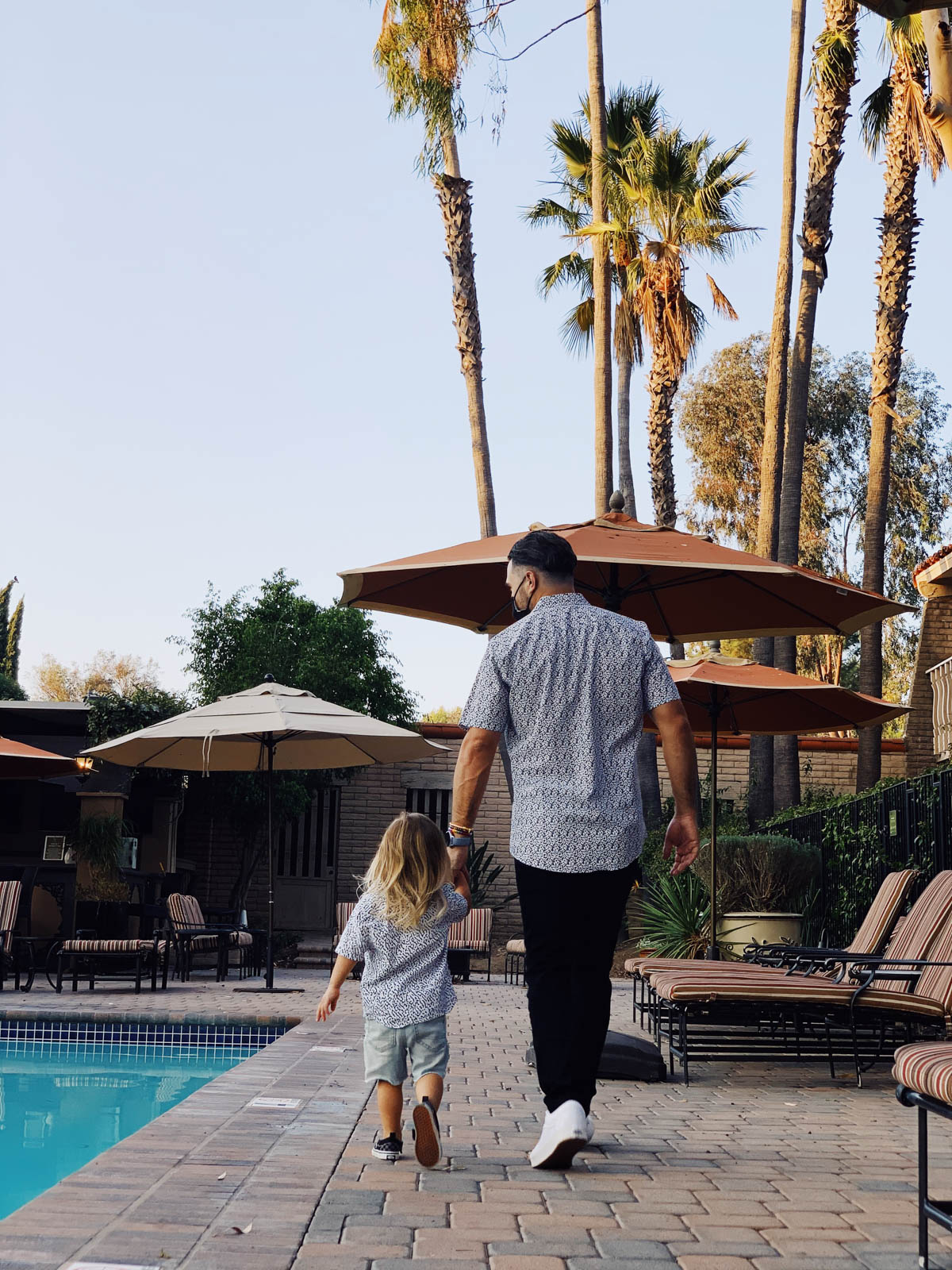 eatsleepwear goes on a family trip with toddler to Rancho Bernardo Inn