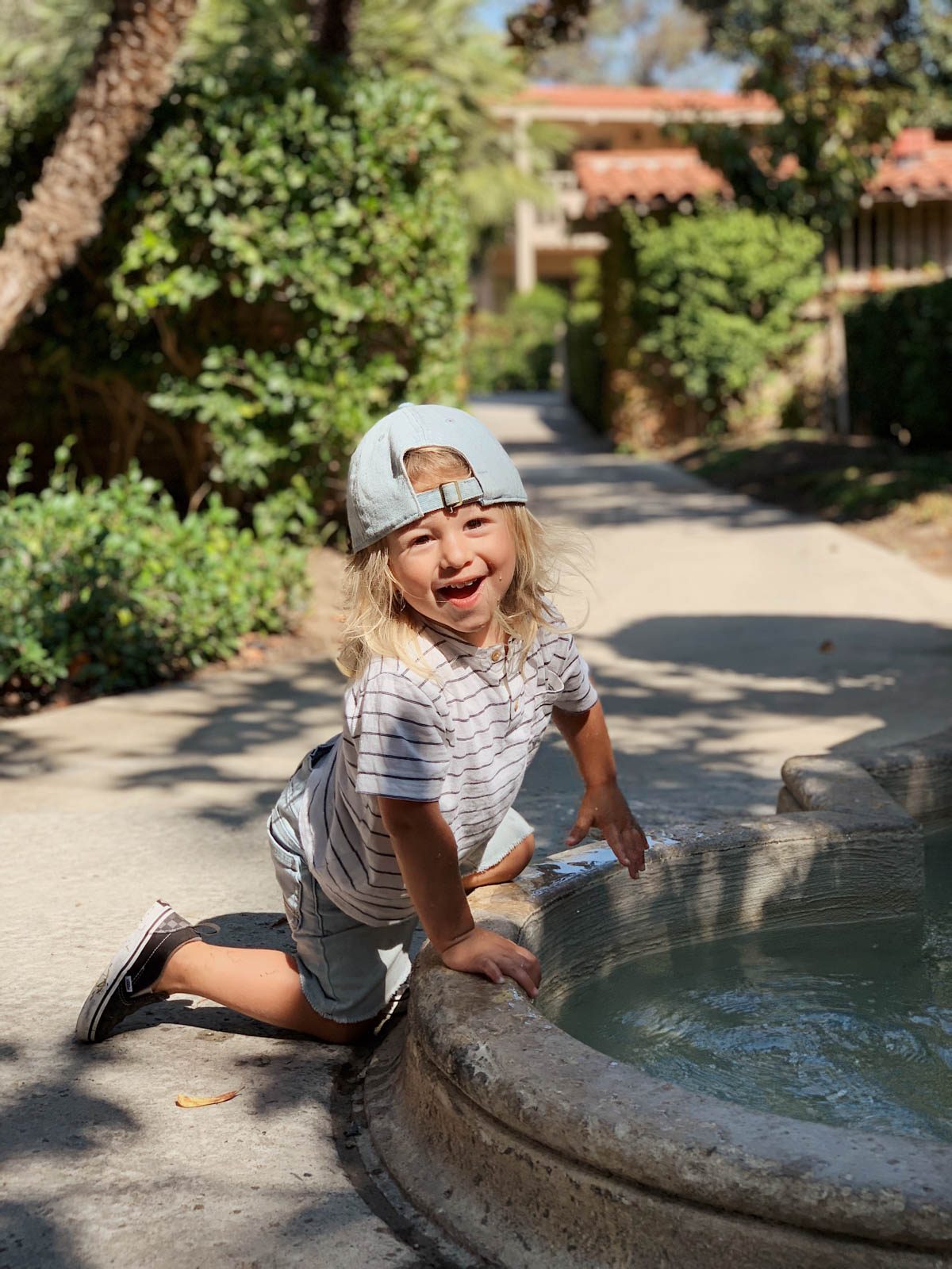 eatsleepwear goes on a family trip with toddler to Rancho Bernardo Inn