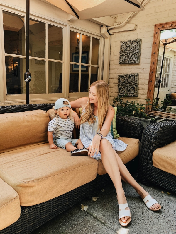 eatsleepwear goes on a family trip with toddler to Rancho Bernardo Inn
