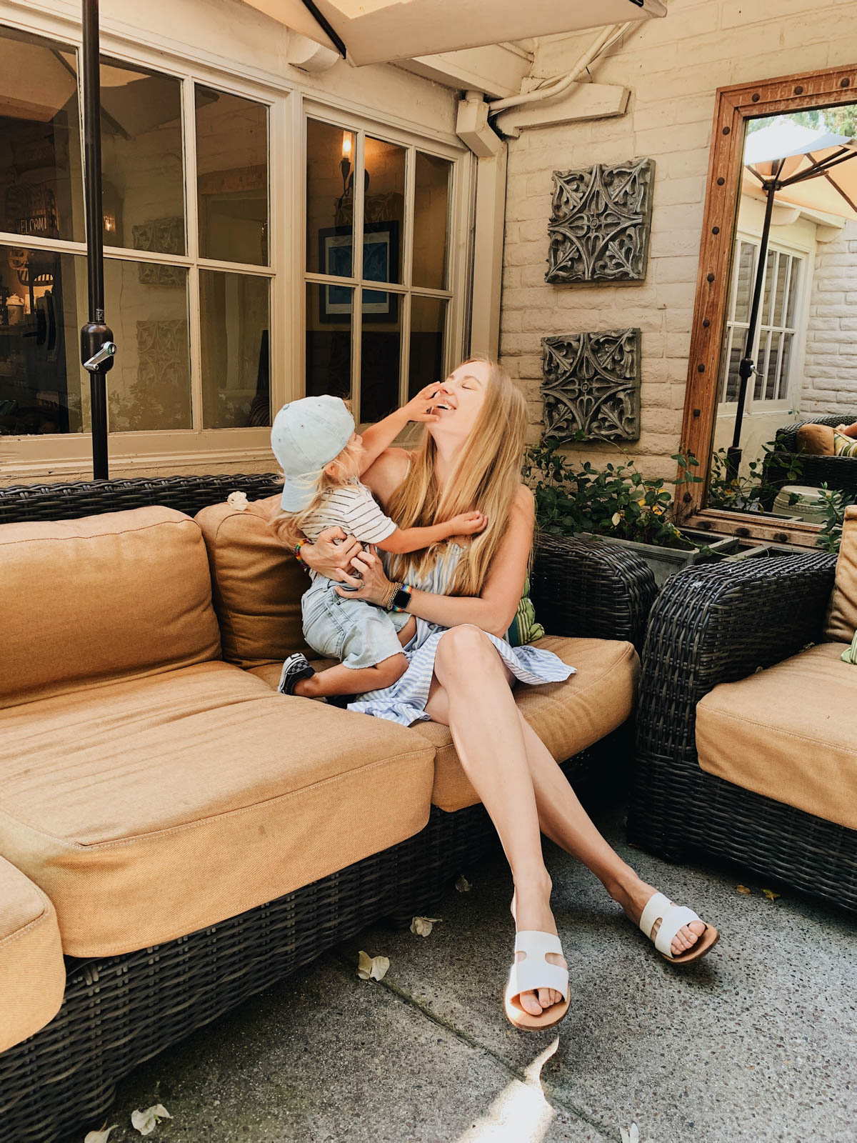 eatsleepwear goes on a family trip with toddler to Rancho Bernardo Inn