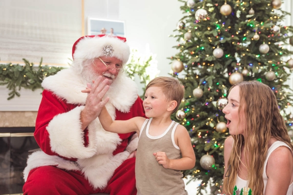Kimberly Lapides eatsleepwear christmas themed birthday party for 4 year old