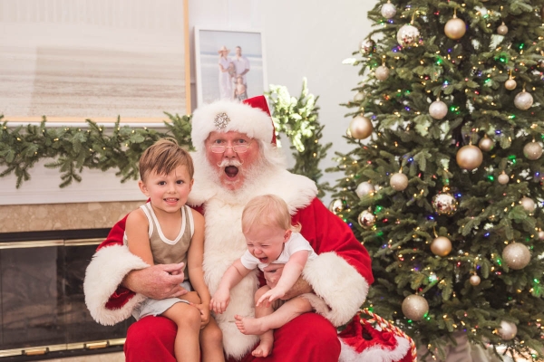 Kimberly Lapides eatsleepwear christmas themed birthday party for 4 year old